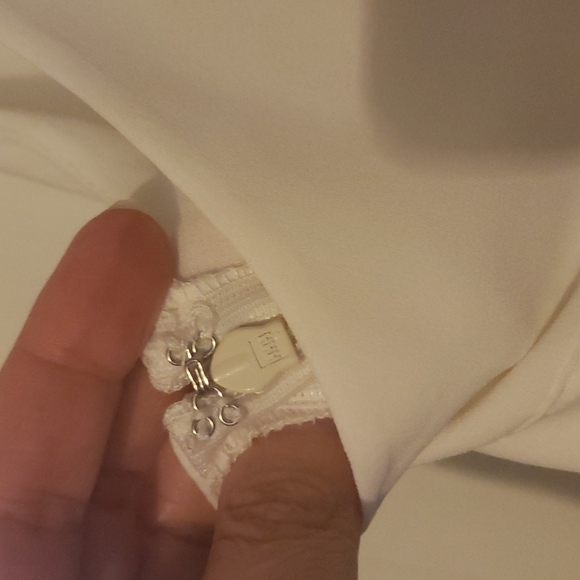 White and Navy Dress - Picture 6 of 7